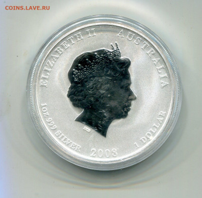 Серебро Австралия 1 доллар, 2008 Год мыши 24.04.20 22-00МСК - img208