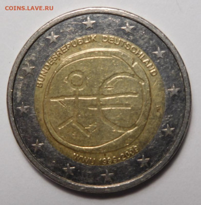 2 евро 2009г.Германия.10 лет экон.союзу.До 24.04.в 22.00 - DSCN4020.JPG