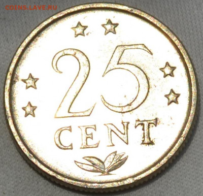 Нидерланды Антильские 25 центов 1983. 24. 04. 2020 в 22 - 00 - DSC_0542.JPG