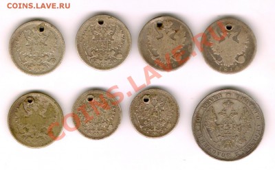 Билон на опыты 7 монет 1814-1869г. + Бонус до 03.09 22-00 - сканирование0051