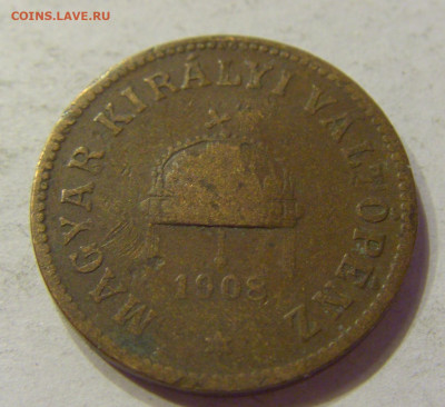 2 филлера 1908 Венгрия №1 28.04.2020 22:00 МСК - CIMG5346.JPG