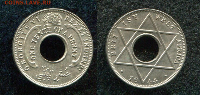 10 пенни 1944 Британская Зап Африка до 28.04.20 в 22.00 - img512