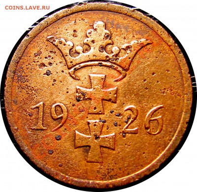 C15 Данциг 2 пфеннига 1926 до 05.09 в 22°° - C15 dANZIG 2 PF 1926_2
