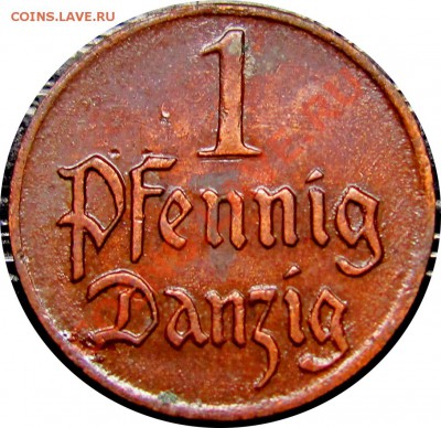 C17 Данциг 1 пфенниг 1923 до 05.09 в 22°° - C17 dANZIG 1 PF 1923_1