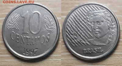 Бразилия 10 сентаво 1997 28.04.20   22.00 - 20200415_211411