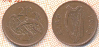 Ирландия 2 пенни 1992 г., до 26.04.2020 г. 22.00 по Москве - Ирландия 2 пенни 1992 714