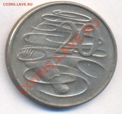 Австралия 20 пенсов 1966 г.До 1.09.11 г. 21-00 МСК. - Австралия.1