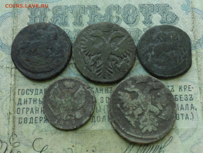 Денга 1731 года одна черта и другие. До 27.04.20. - DSC09769.JPG