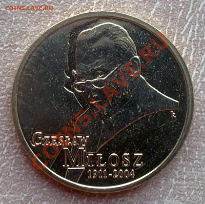 Польша 2злот 2011 Чеслав Милош до 21.00 05.09 - чеслав немен-1