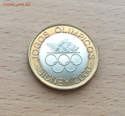 биметалл Португалия 200 эскудо 2000 XXVII олимпиада Сидней - IMG_0417.JPG