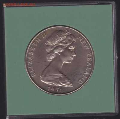 Крона Шайба Новая Зеландия 1$ доллар 1974 Аист День Вайтанги - krona_shajba_novaja_zelandija_1_dollar_1974_aist_den_vajtangi_v_pamjatnoj_korobke_fauna (1)