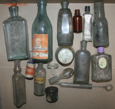 Бутылочки, пробки, чернильница, флаконы, шприц,до 01.05.20г - IMG_3044.JPG