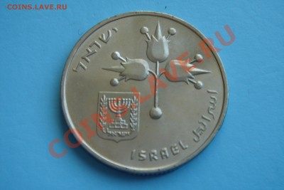 Израиль монета 1 лира 1967-80гг - DSC00137.JPG