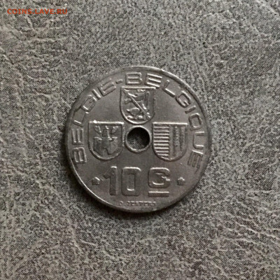Бельгия 10 сантимов 1942 года. До 22:00 02.05.20 - 25B2A977-8C4B-4E70-92AF-3663FB48F0FC