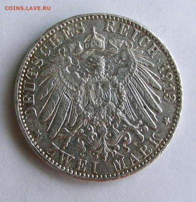 2 марки 1913 Баден. Определение подлинности и оценка - 2 марки 1913 Баден G (3).JPG