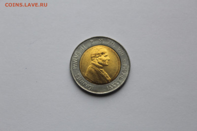 Ватикан 500 лир 1986 Иисус и Дева Мария UNC до 02.05 - IMG_0067.JPG