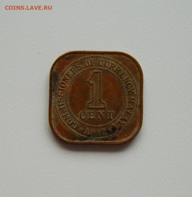Британская Малайя 1 цент 1943 г. до 30.04.20 - DSCN9988.JPG