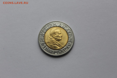 Ватикан 500 лир 1999 Время выбора UNC до 02.05 - IMG_0048.JPG