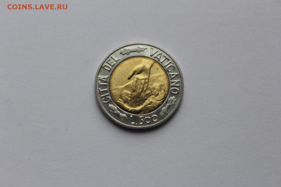 Ватикан 500 лир 1999 Время выбора UNC до 02.05 - IMG_0043.JPG