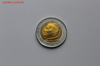 Ватикан 500 лир 1996 Просвещение UNC до 02.05 - IMG_0037.JPG