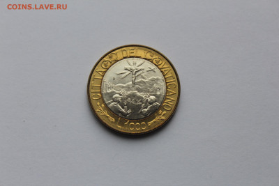 Ватикан 1000 лир 1999 UNC до 02.05. - IMG_0025.JPG