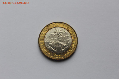 Ватикан 1000 лир 1999 UNC до 02.05. - IMG_0023.JPG