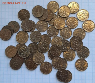 10 копеек 2004 г м шт, блеск 70 шт, до 30.04.20 г 22.00 - 20200324_211312