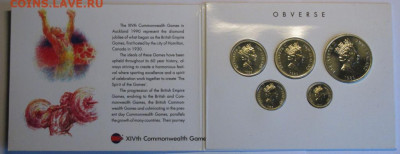 Новая Зеландия набор монет 1$ доллар 1989 Игры содружества - krona_shajba_novaja_zelandija_nabor_monet_1_dollar_1989_igry_stran_sodruzhestva_50_20_5_10_centov_1989 (2)