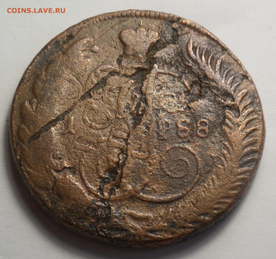 5 копеек 1765 ММ перечекан отл. сост. - SAM_3098.JPG