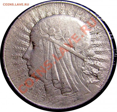 C28 Польша 5 зл. 1933 Ядвига (серебро) до 06.09 в 22° - C28 Yadwiga 1933 5 zl_1