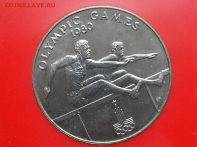 Крона Шайба Самоа 1 Тала 1980 Олимпийские Игры Москва 1980 - krona_shajba_samoa_1_tala_1980_olimpijskie_igry_moskva_1980_beg_s_prepjatstvijami_pamjatnaja_korobka (1)