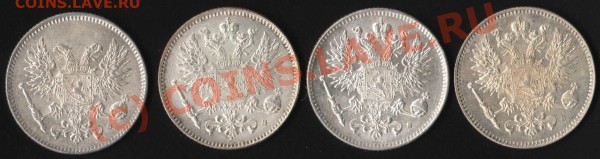 50 пенни 1914,16,17-2шт - 50p-2