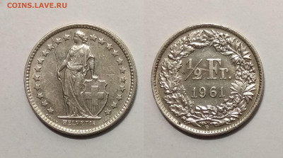 2 франка 1961 года - 5.05 22:00мск - IMG_20200430_173715