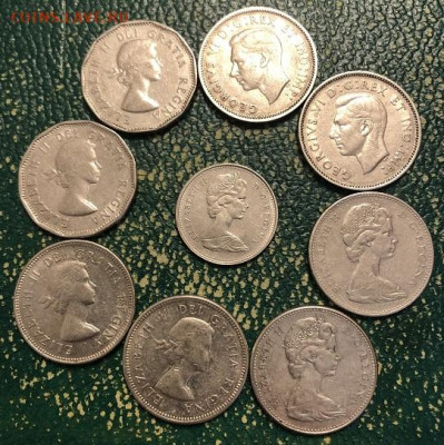 Лот монет Канады с  пятаки с бобрами  с 1940г. с 1 рубля - B04D4220-DDAC-4EED-BB5E-15CAB7F37FB4