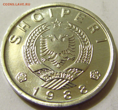 10 киндарка 1988 UNC Албания №2 08.05.2020 22:00 МСК - CIMG7880.JPG