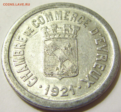 Нотгельд 10 сантим 1921 Франция №1 08.05.2020 22:00 МСК - CIMG8028.JPG