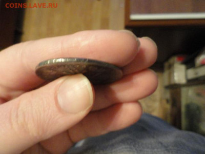 Рубль 1728 Петр II серебро, с подвеса, качественный ремонт - DSC05950.JPG