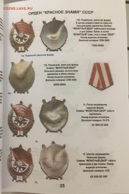 Каталог наград СССР, фикс - 025