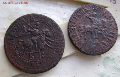 1 копейка 1705 года(2 штуки,большая ,малая) оценка - DSC08057.JPG