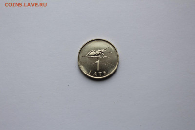 Латвия 1 лат 2003 Муравей UNC до 07.05 - IMG_0001.JPG