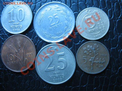 Подборка Турции. 21 разных монет. До 07.09.11 22:00 - Турция_9