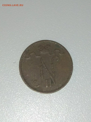 РИ. Финляндия. 1901. 1 пенни. XF до 07.05. в 16.00 - 1415915954