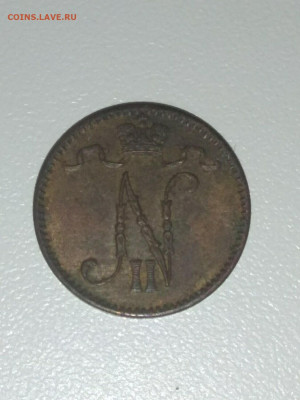 РИ. Финляндия. 1905. 1 пенни. AU до 07.05. в 16.00 - 1416030033