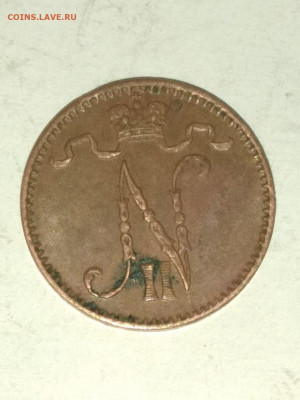 РИ. Финляндия. 1911. 1 пенни. XF до 07.05. в 16.00 - 745707219