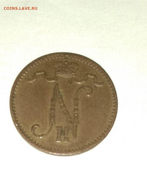 РИ. Финляндия. 1912. 1 пенни. XF до 07.05. в 16.00 - 758442046