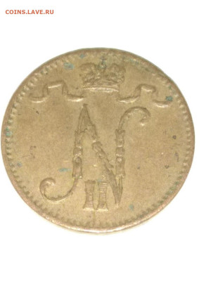 РИ. Финляндия. 1913. 1 пенни. XF до 07.05. в 16.00 - 758457474
