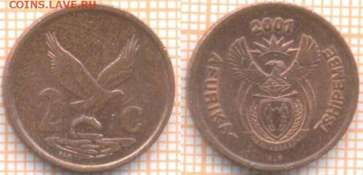 ЮАР 2 цента 2001 г., до 10.05.2020 г. 22.00 по Москве - ЮАР 2 цента 2001  722