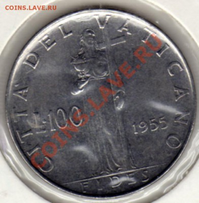 ВАТИКАН 100 ЛИР 1955 ДО 05.09.11 В 22.00МСК (465) - img471