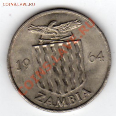 ЗАМБИЯ 6 ПЕНСОВ 1964 ИПОМЕЯ ДО 05.09.11 В 22.00МСК (345) - img490