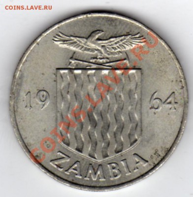 ЗАМБИЯ 2 ШИЛЛИНГА 1964 РЕДУНКА ДО 05.09.11 В 22.00 (345) - img494